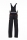 Pantalon cu pieptar, negru / portocaliu / gri, Visline, Rock Safety 