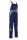 Pantalon cu pieptar, albastru marin / galben / gri, Visline, Rock Safety 