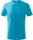 Tricou finisat silicon, 160 g/m2, pentru copii, turcoaz, Malfini