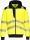 Hanorac Hi-Vis cu fermoar, galben/negru, regular, PW3, Portwest