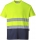 Tricou Hi-Vis bicolor, galben/navy, regular, Cotton Comfort, Portwest