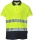 Tricou polo Hi-Vis bicolor, galben/navy, regular, Cotton Comfort, Portwest
