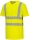 Tricou Hi-Vis cu anchior, cu insertii de plasa, galben, regular, Cotton Comfort, Portwest