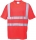 Tricou Hi-Vis, rosu, regular, Portwest
