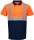 Tricou polo Hi-Vis, portocaliu/navy, regular, two tone, Portwest