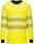 Tricou Hi-Vis rezistent la flacara, galben/negru, regular, PW3, Portwest