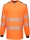Tricou Hi-Vis L/S , portocaliu/negru, regular, PW3, Portwest