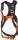Ham 2 puncte, negru/portocaliu, regular, ultra, Portwest