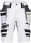 Pantaloni scurti cu buzunare Holster, alb, regular, DX4, Portwest