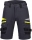 Pantaloni scurti cu buzunare Holster, gri metalic, regular, DX4, Portwest