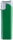 Bricheta plastic 50 bucati Piezzo Slim verde