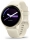 Ceas Garmin vívoactive 6 display AMOLED, dimensiune afisaj 30.4 mm, rezolutie afisaj  390 x 390 pixeli, memorie 8GB, autonomie până la 11 zile (5 zile cu afişajul permanent pornit), rezistanta la apa pana la 5 ATM, greutate: 23g, ramă Lunar Gold cu curea Bone, carcasă Light Sand şi curea din silicon