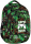 Ghiozdan St.Right, 4 compartimente, ergonomic, impermeabil, Game Over