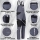Pantaloni pieptar EOS Stretch Stenso, gri deschis/gri inchis