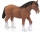 Figurina Cal Clydesdale Maro Mojo