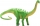Figurina Diplodocus Mojo