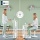 Birou ergonomic Leitz Ergo, pliabil, ajustabil pe inaltime, alb