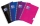 Caiet Oxford Standard, A4, 100 file, coperta soft touch, diverse culori, patratele