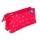 Penar Oxford 2 Zip Floral, tip etui dublu, 2 fermoare, culori asortate
