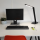 Lampa birou Unilux Twist LED, negru, reglabila, USB