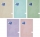Caiet Oxford Touch Pastel, A5 96 file, coperta plastifiata rigida soft touch, PEFC, margine liniata, dictando, diverse culori pastel 