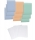 Pachet 10 caiete + coperti A5, coperta PP, dictando, diverse culori, Herlitz