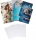 Pachet 5 caiete + coperti A4, patratele, Megamix 2, diverse modele, Herlitz