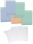 Pachet 5 caiete + coperti A5, coperta PP, patratele, diverse culori, Herlitz