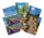 Caiet A4 100 file, hartie 70g/mp FSC mix, patratele, Romania, diverse modele, 5 buc/set, Herlitz