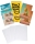 Pachet 5 caiete + coperti A4, patratele, Megamix 2, diverse modele, Herlitz