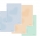 Caiet A4 80 file, hartie 70g/mp FSC, coperta PP, dictando, diverse culori, 5 buc/set, Herlitz