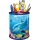 Puzzle 3D Delfin Suport Pixuri, 54 Piese Ravensburger
