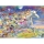 Puzzle Unicorni Si Fluturi, 500 Piese + Stickere Ravensburger