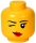 Cutie depozitare 40321727 cap minifigurina fata, L, LEGO