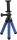 Mini Trepied Flex, 14 cm, pentru GoPro sau smartphone, Albastru Hama 