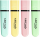 Evidentiator BIC, Highlighter Flat, culori pastel asortate, 4 buc/set