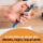 Pix BIC, 4 culori, smooth drop, cerneala, hybrid, 1.00mm
