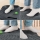 Covor ergonomic Leitz Ergo, pentru picioare, anti-oboseala, negru