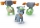 PATRULA CATELUSILOR FIGURINA DE ACTIUNE ROCKY CU 2 UNIFORME SPIN MASTER