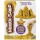 Nisip kinetic Metale si minerale stralucitoare, auriu, 454 gr Spin Master
