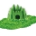 Nisip Kinetic Sand Deluxe, 680 gr, verde neon, Spin Master