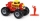 Masina de jucarie metalica, scara 1 la 64, Time Flys Monster Jam Spin Master