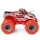 Masina de jucarie metalica, scara 1 la 64, Zombie Monster Jam Spin Master