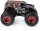 Masina de jucarie metalica, scara 1 la 64, Iron Outlaw Monster Jam Spin Master