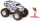 Masina de jucarie metalica, scara 1 la 64, Icecream Mate Monster Jam Spin Master