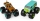 Set 2 machete Metalice Scooby Doo si The Mystery Machine Monster Jam Spin Master