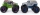 Set 2 masinute Grave Digger si Grave Digger Chesapeake Color Change Monster Jam Spin Master
