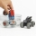 Set 2 masinute Batman si Superman Color Change Monster Jam Spin Master