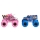 Set 2 masinute Sparkle Smash si Ice Cream Man Color Change Monster Jam Spin Master