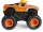 Masina de jucarie metalica, seria Roar, scara 1 la 43, El Toro Loco Monster Jam Spin Master
